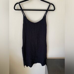 Drifter Women’s Black Tank Dress Mini Size XS Sundress
